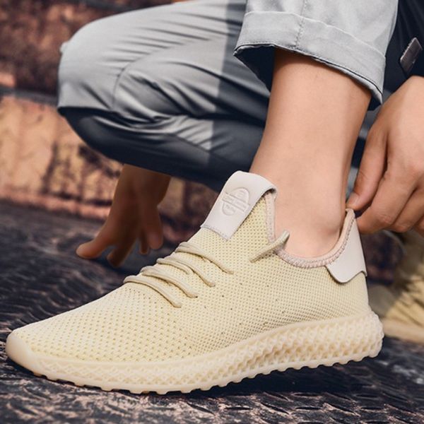 

trend running shoes comfortable sneakers for men male air mesh breathable ultralight outdoor walking flat tenis masculino summer