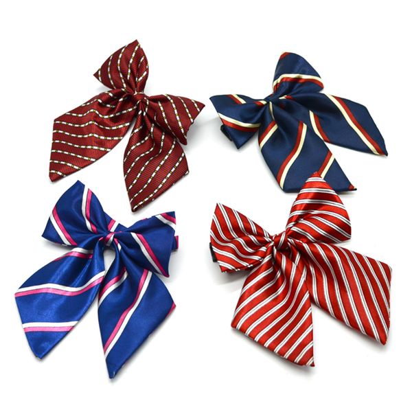 

children bow tie colorful plaid tie suit for 1-15 years school stage performance low price factory sale butterfly shape, Black;gray