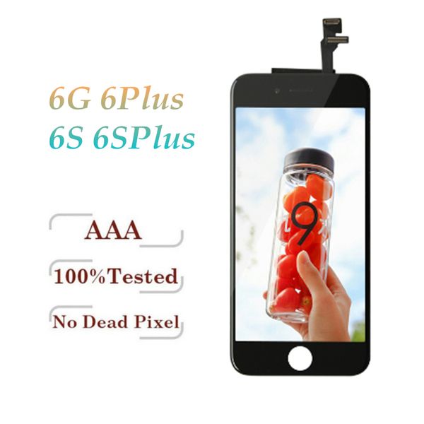 

no dead pixel tianma lcd grade a +++ for iphone 6 6 plus & 6s 6s plus display touch digitizer complete screen full assembly