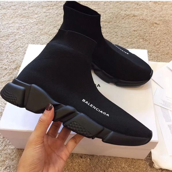 

Boxed more color8 with tote certificate invoice balenciaga men women men women hoe peed tretch knit neaker