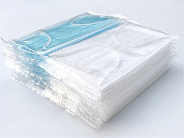 

Быстрая доставка гигиеническая 3-слойная нетканая утолщенная одноразовая маска для рта защитные маски с индивидуальной упаковкой