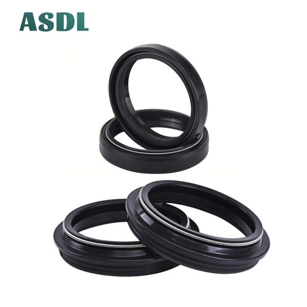 

48 58 9 oil dust front fork seals kit for yz125 250 450 f wr250f wr450f crf250r for crf450r motocross 48mm #c