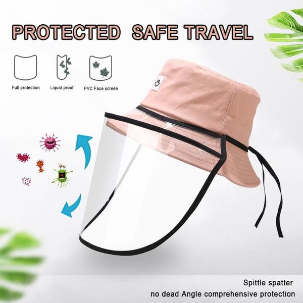 

sun hats for women lady anti-spitting protective dustproof cover fisherman cap hat protector facial transparente summer hat, Blue;gray