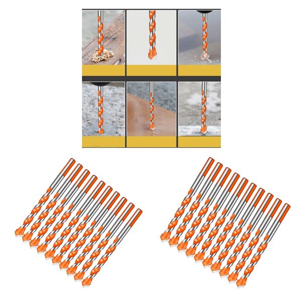 

20 шт hss спиральные сверла для керамической плитки мрамора сверление, 6мм 8мм
