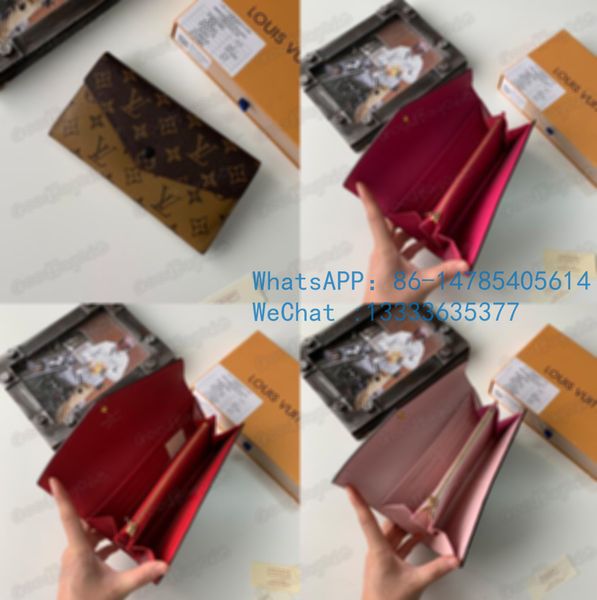 

60666 the new fashion trend in 2019 is the long doudou wallet the old lady's envelop purse with leather purse in hand