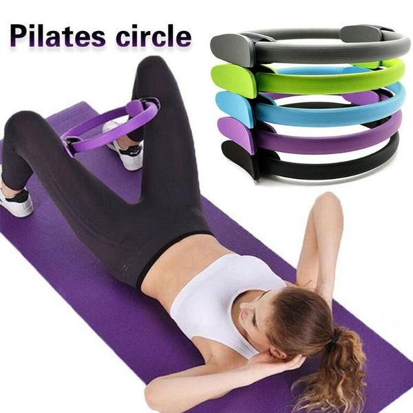 

yoga fitness circle professional training muscle pilates circle accessories exercise sport resistance magic ring workout home