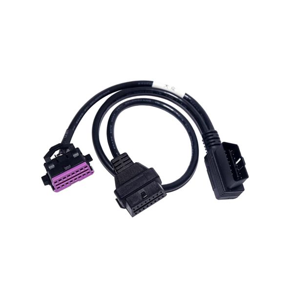 

obd2 ii 6 pin adapter connector cable cord black