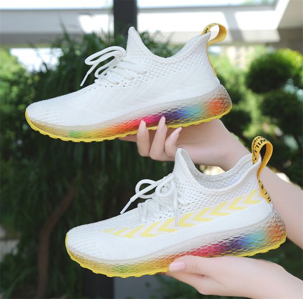 

wholesale 2020 with box ladies ssummer breathable wild yards lightweight fashion casual womens shoes wholesale 36-39, Black