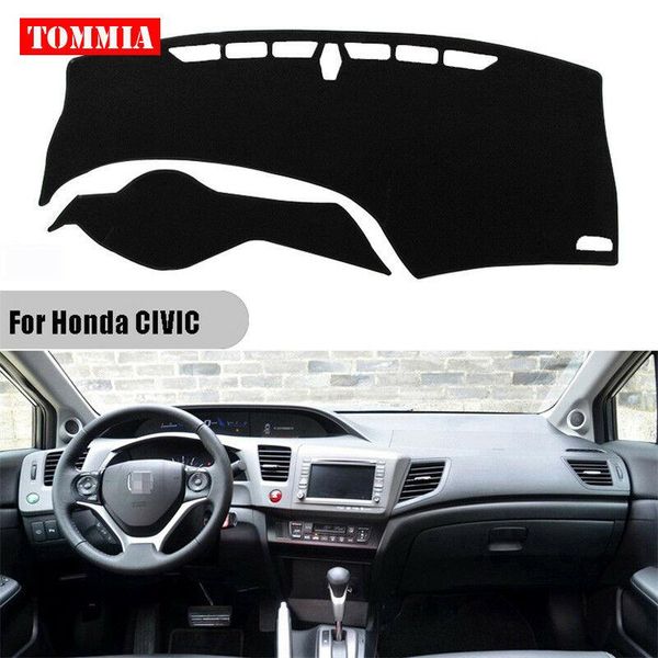 For Honda Civic 2012 16 Dashboard Cover Non Slip Dash Mat Sun Shade Carpet Pad Accessories For Cars Interior Auto Seat Covers And Floor Mats From
