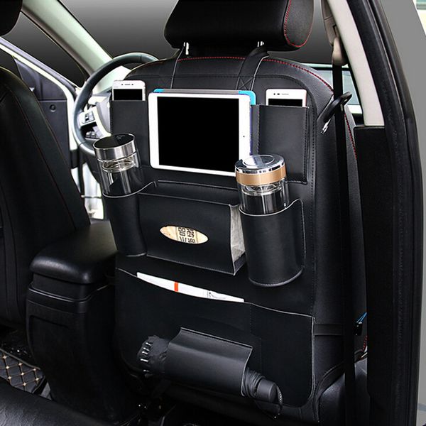 

universal car seat organizer auto back seat bag storage accessories for e46 3008 s60 c-hr q5 etc