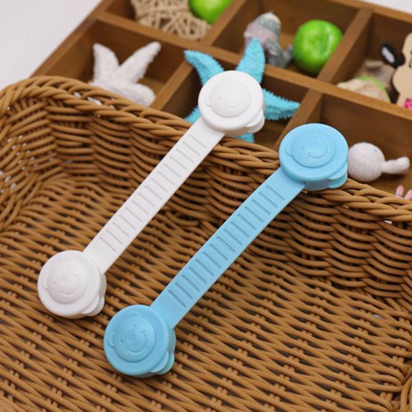 

2 colors refrigerator lock for kids child safety lock cabinet protection baby finger protector child protection lock dropship