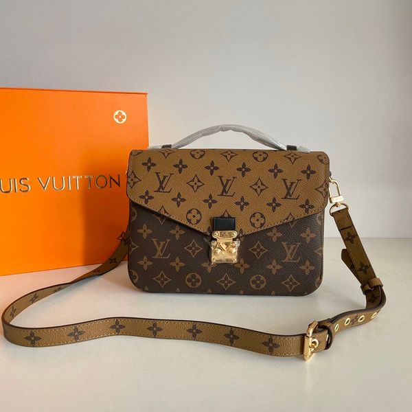 

2020 messenger bags leather women monogram shoulder bag women shoulder bag classic casual tote bags for women cosmetic handbags female