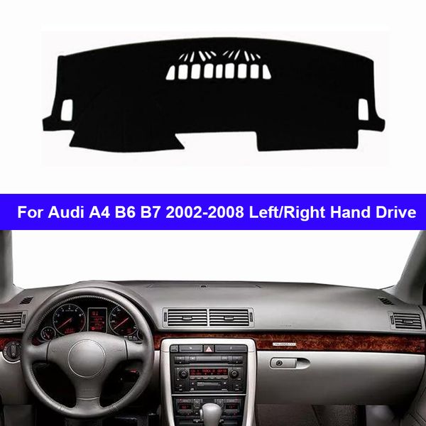 

car dashboard cover dash mat carpet rug for a4 b6 b7 2002 2003 2004 2005 2006 2007 2008 lhd rhd 2 layers sunshade auto cape