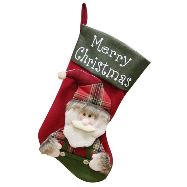

christmas stockings bags santa sacks gift stockin gifts sack tableware sack box decorations for home elf box stuffers