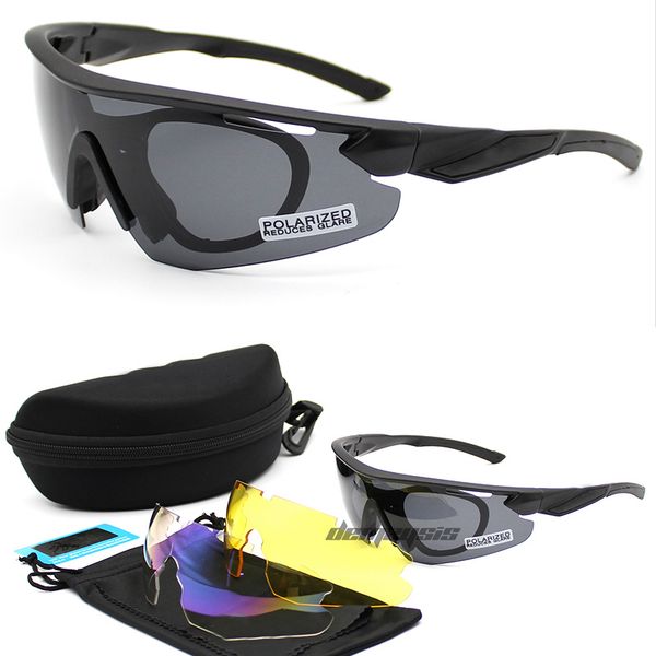 

3 lens military airsoft shooting goggles polarized army tactical glasses uv protection bike hunting hiking sunglasses eyewear