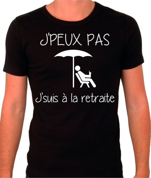 Téléchargement gratuit Images Retraite T Shirt Homme Humoristique Je Peux Pas Je Suis A La dernière par
