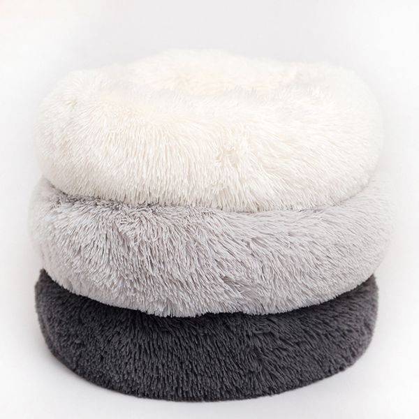 

jormel deep sleep dog house round nest autumn winter cat mattress for small medium dogs warm fleece dog kennel puppy mat pet bed
