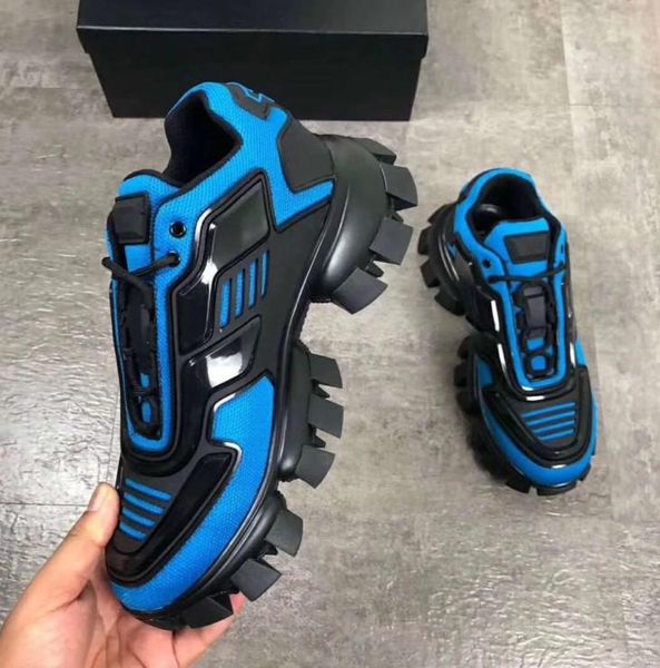 

new men women cloudbust thunder sneakers luxury designer shoes men's sneakers women's sneakers size 35-46 bvc04, Black