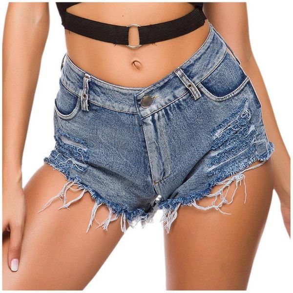 

womail 2020 summer shorts women jeans mini denim booty shorts casual ladies club party super short feminino skinny shors, Blue
