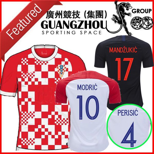 

thai 2018 2020 world cup vida rebic rakitic hrvatska lovren croadia soccer jersey luka modric voetbal croazia football shirts mandzukic, Black;yellow