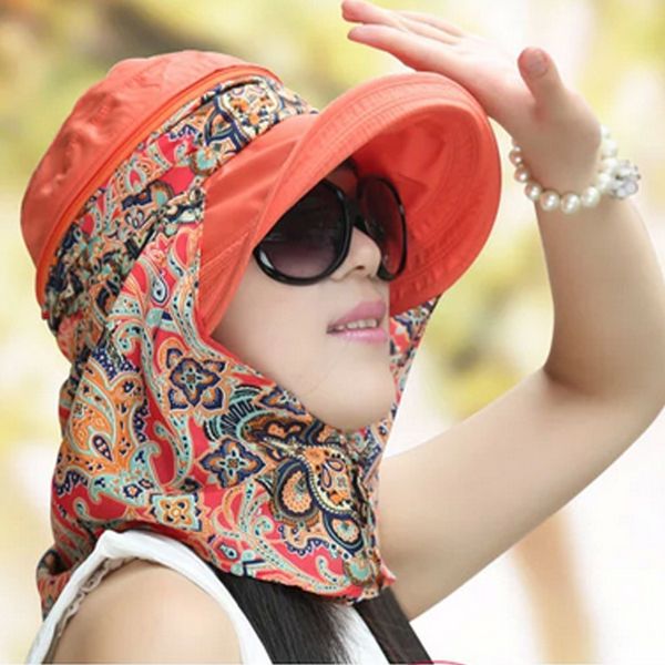 

2018 summer hats for women chapeu feminino new fashion visors cap sun collapsible anti-uv hat 9 colors outdoor, Blue;gray