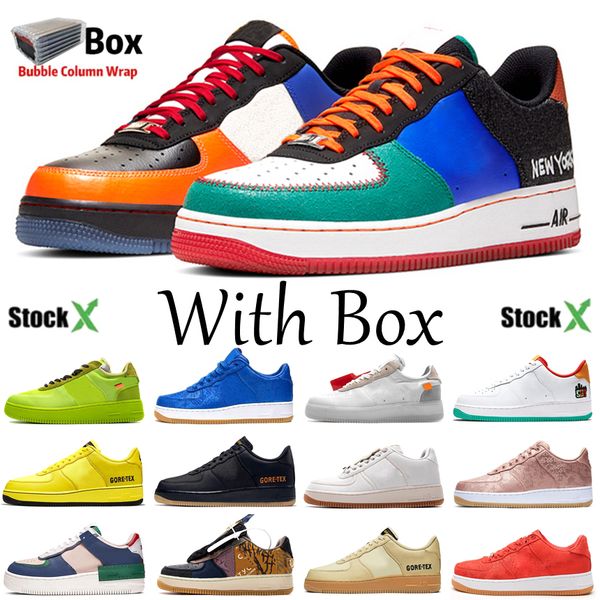 

2020 new mens game royal forced type gs casual low sby 1 what the la nyc women black white sketch pack air sport trainers designer shoes