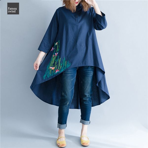 

женщины блузка рубашка с длинным рукавом femme белье thin топ осень вышивка lady большой сыпучие большой одежда casual плюс размер 2xl, White