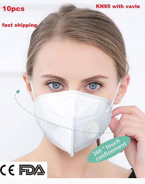 

KN95 Маска N95 Маска с респиратором FFP2 FFP3 маски для лица антиаллергенные PM2. 5 рот анти-пыль анти-загрязнение губка Маска быстрая доставка