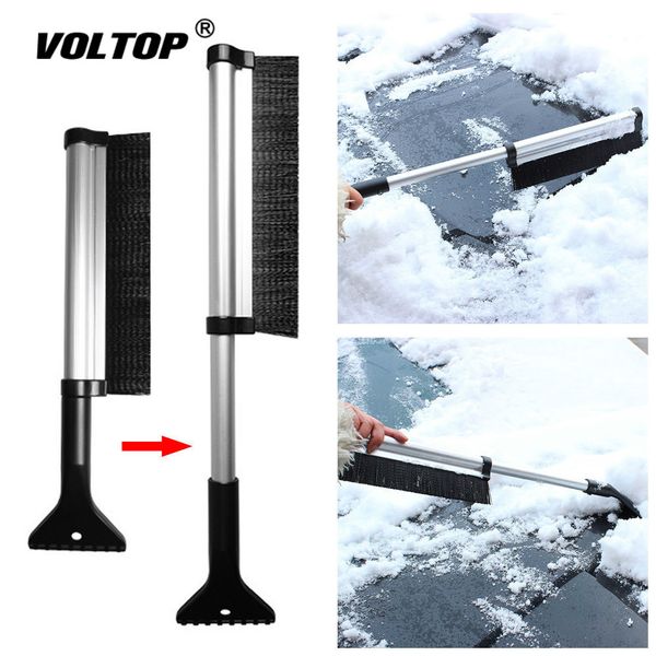 

extendable snow brush car cleaning tool wash accessories auto ice scraper shovel removal snow