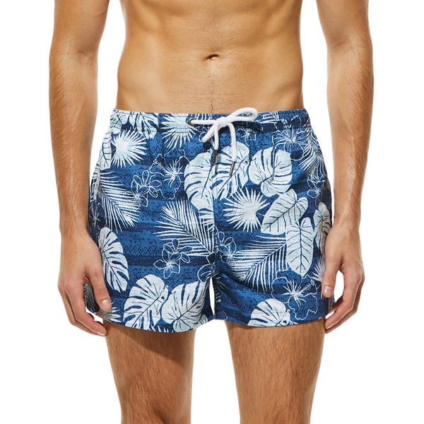 

sagace fashion swimming trunks men 2019 men breathable leaves print swimwear quick dry shorts swimwear trunks beach