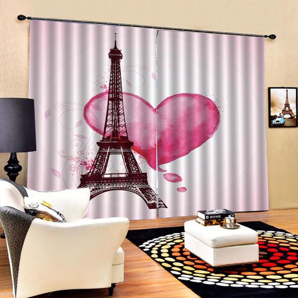 

pink curtains wedding curtain window curtains for living room bedroom blackout romantic tower