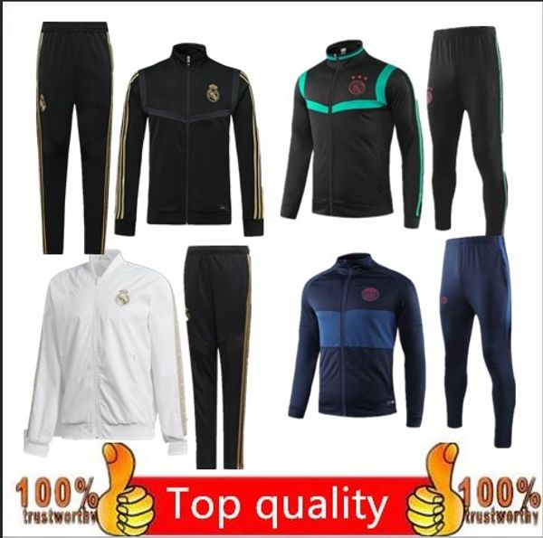

2020 Real Madrid soccer jacket tracksuit football jacket 19 20 maillots de football Colombia Argentina soccer tracksuit RONALDO Sweatshirt