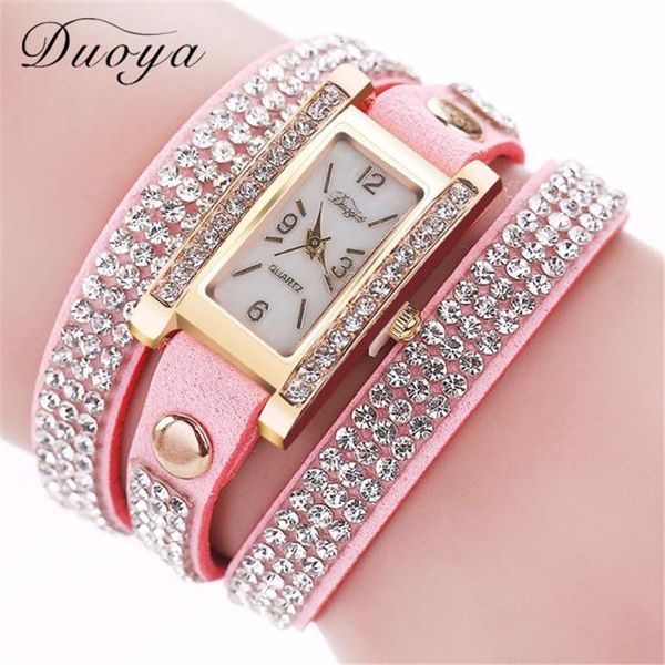 

watch women leather bracelet luxury quartz fashion business casual clothing charm watches zegarek damski a3, Slivery;brown