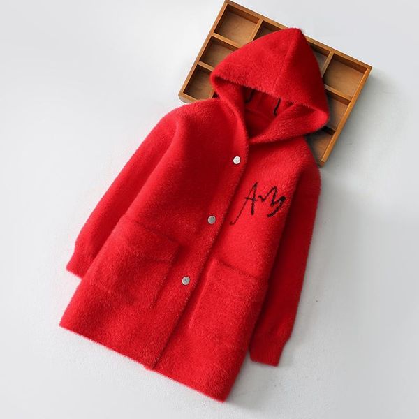 

girls coats imitation faux fur warm long coat fur plush jacket kids outwear princess outwear children overcoat j687, Blue;gray