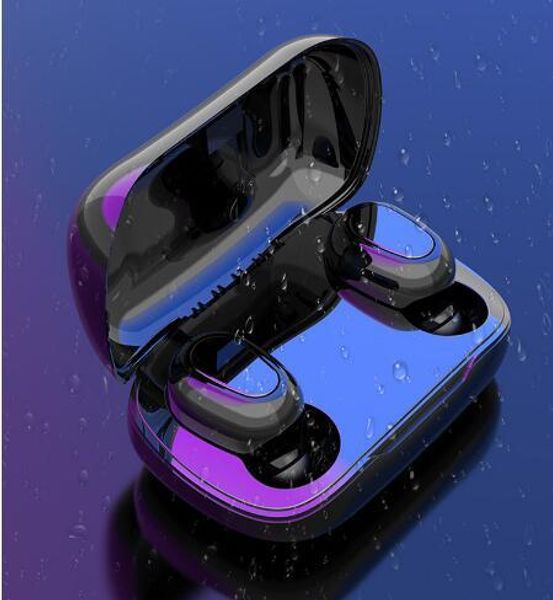 

новые наушники 5.0 беспроводные bluetooth спортивные наушники-вкладыши музыкальные наушники стерео гарнитура коробка с умным пулевым окном