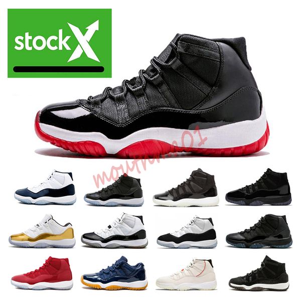 

air retro jordan concord 45 11s men basketball shoes snake navy low light bone pink platinum tint space jam 11 designer sport traine