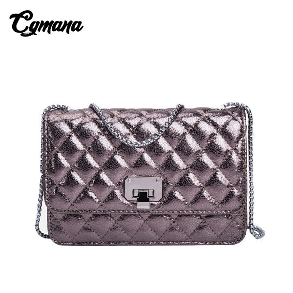 

women shoulder bags 2019 lady quilted plaid chain crossbody bags for women leather handbags female sac a main purse