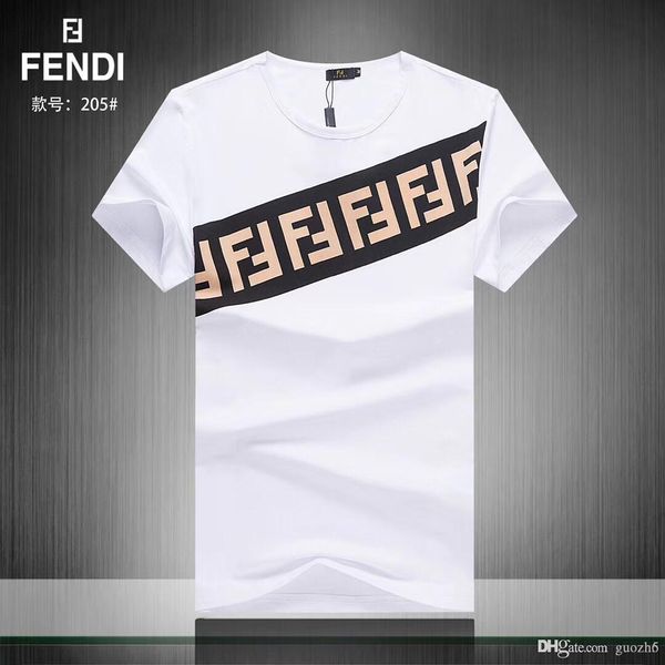 

men's t shirt designer's luxury line designer's unique patterned outfit short sleeve t shirt men's top, White;black