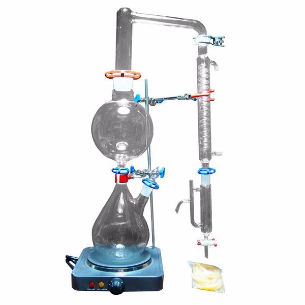 

2000ml lab essential oil steam distillation apparatus