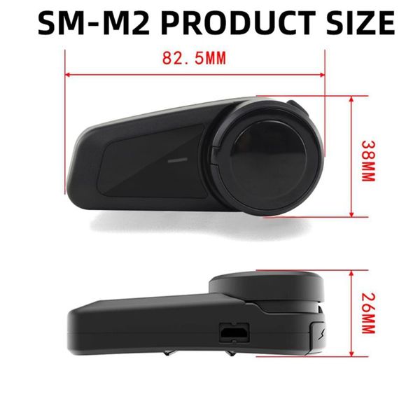 

1000m motorcycle bluetooth helmet headset intercom full duplex wireless e7ca