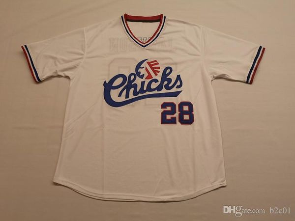 

memphis chicks #28 bo jackson moive baseball jersey men, Blue;black