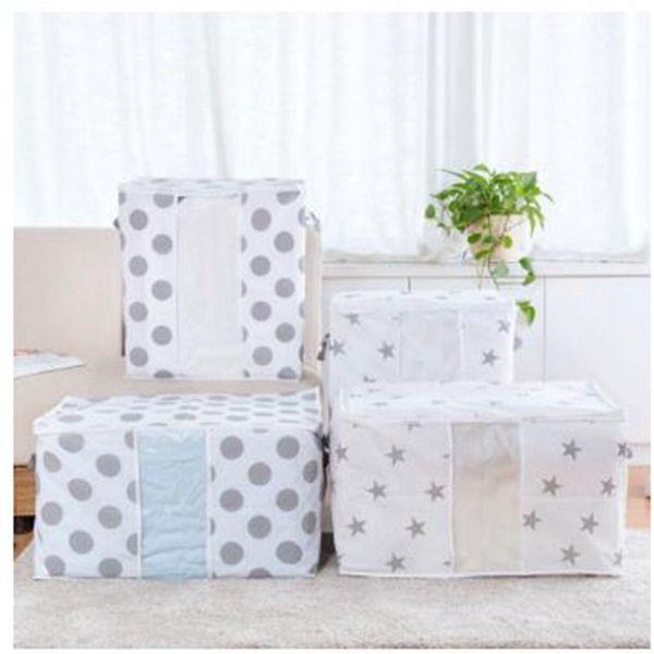 

portable container storage case non-woven clothing large storage bag organizer underwear bag sundries organizer