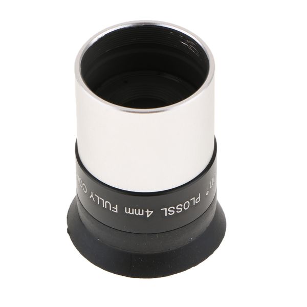 

1.25'' 4mm plossl pl eyepiece hd fully coated lens for astronomical telescope (black+silver