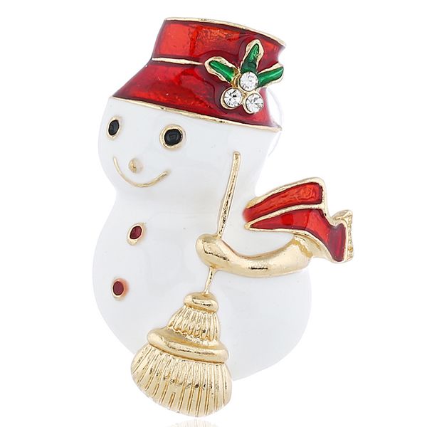 

christmas snowman brooch, christmas gift, brooch, silk scarf and button jewelry, Gray