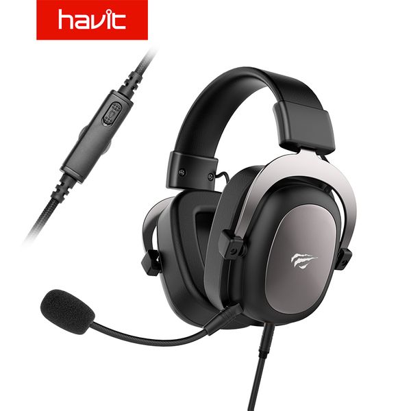 

havit wired headset gamer pc usb 3.5mm ps4 headsets surround sound & hd microphone xbox one gaming overear laptablet gamer
