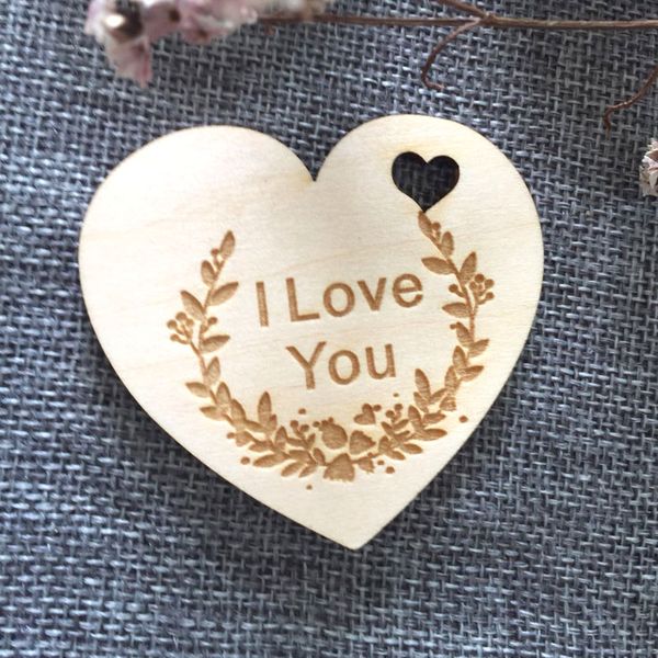 

rustic wooden save date magnets, personalized heart-shaped wedding invitations, wedding invitations, souvenirs
