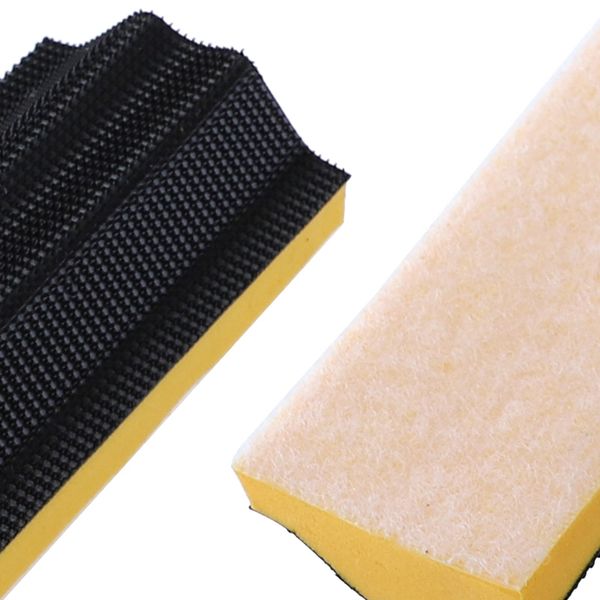 

16pcs/set sanding pad 40x100mm shaped hand sanding block disc grinding sponge for hook & loop sandpaper abrasive tools