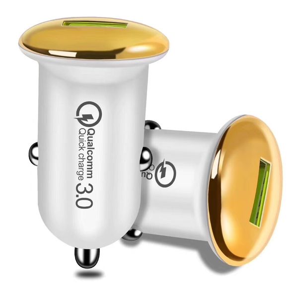 

metal dual usb port car charger universal 12 volt / 2 amp for apple iphone ipad ipod / samsung galaxy retail box