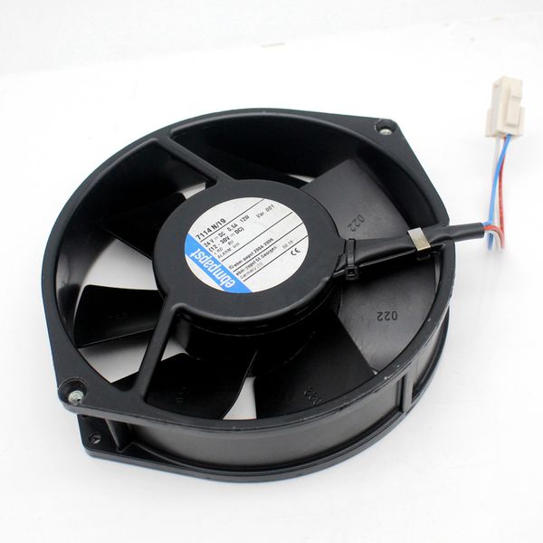 

Ebm pap t 7114 n 19 dc 24v 0 5a 12w 150x38mm erver round cooling fan
