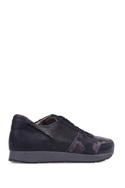 

derimod genuine leather black men 's shoes